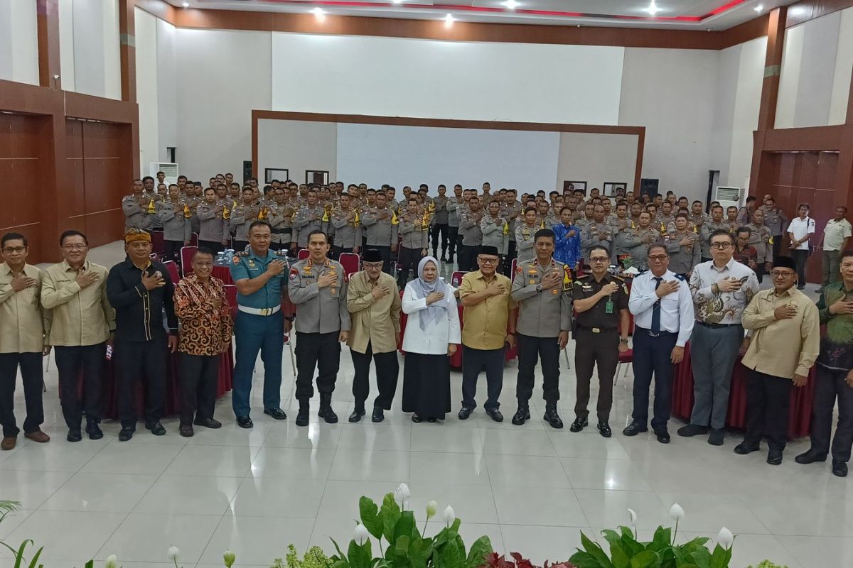 Polda Sulteng kuatkan program moderasi beragama untuk Bhabinkamtibmas