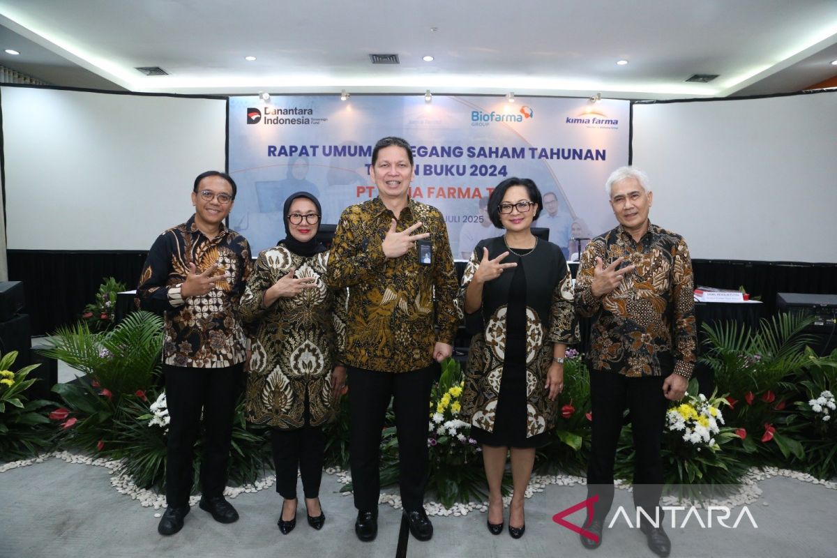 Kimia Farma rombak jajaran direksi dan komisaris lewat RUPST 2025