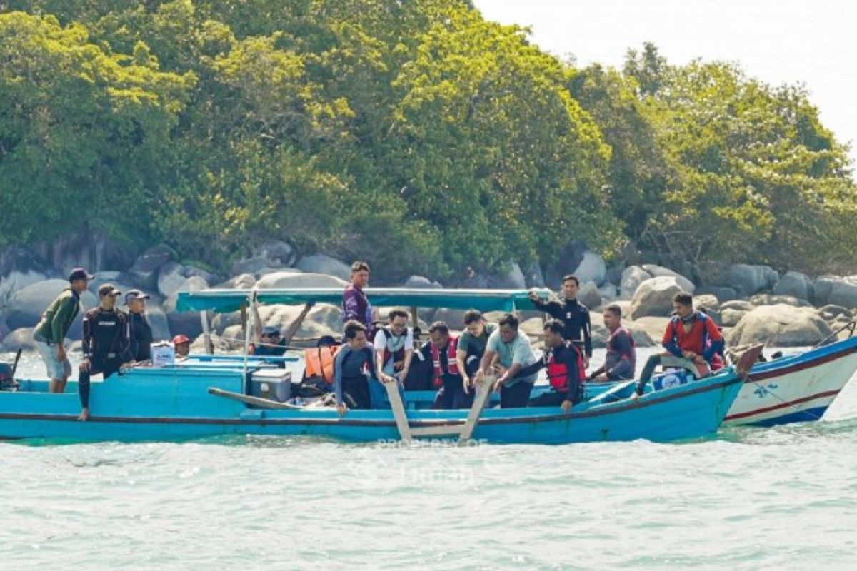 Dukung wisata bawah laut, PT Timah tenggelamkan coral garden di Pulau Putri