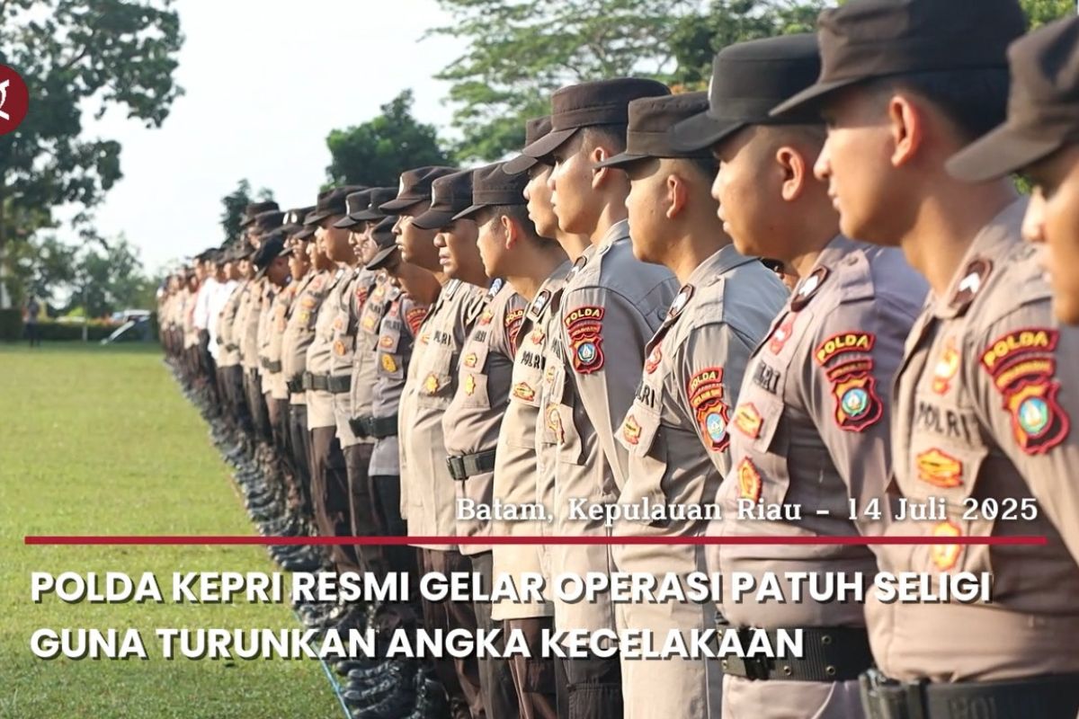 Polda Kepri resmi gelar Operasi Patuh Seligi guna turunkan angka kecelakaan