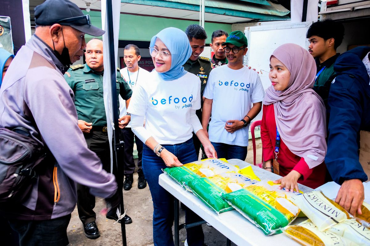 Bulog pastikan program bantuan pangan dan SPHP di Makassar optimal