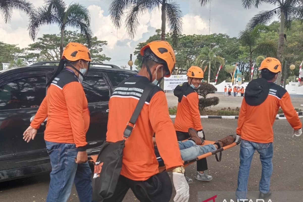 Basarnas latih relawan tanggap bencana Solok Selatan 