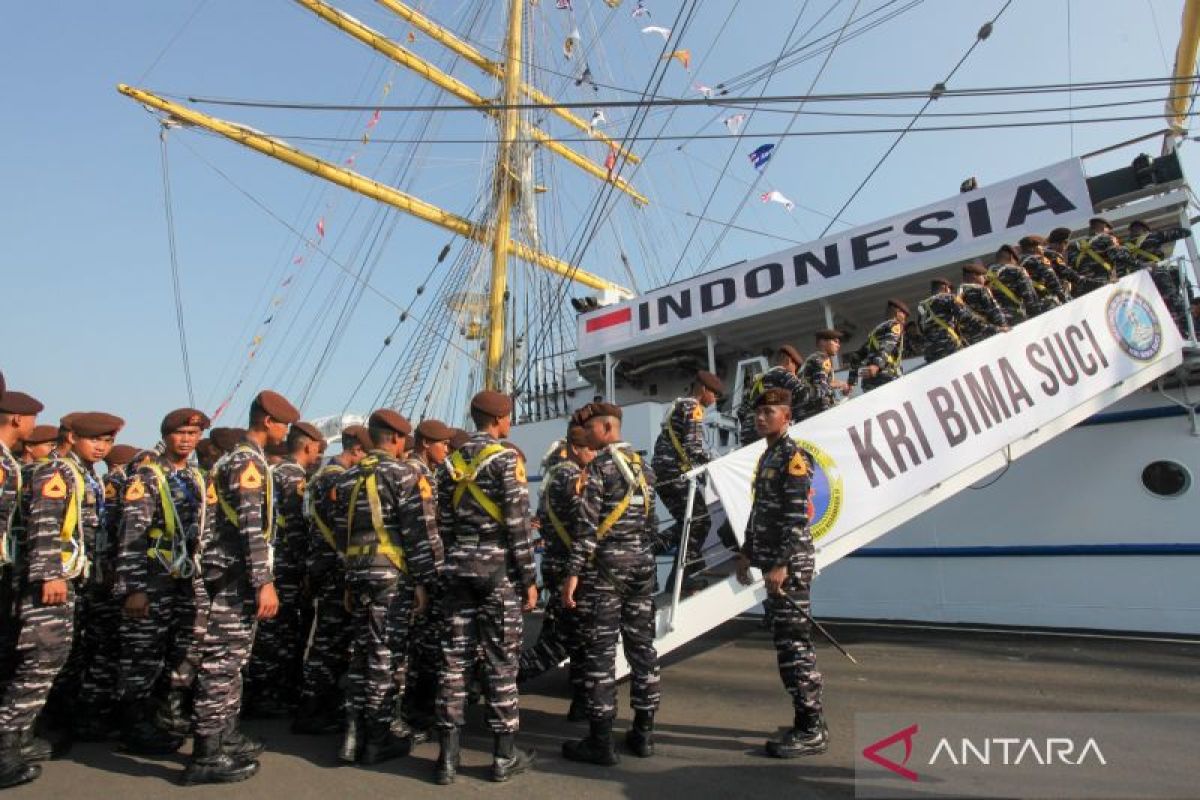 TNI AL pastikan KRI Bima Suci siap bawa peserta Asean Plus Cadet Sail