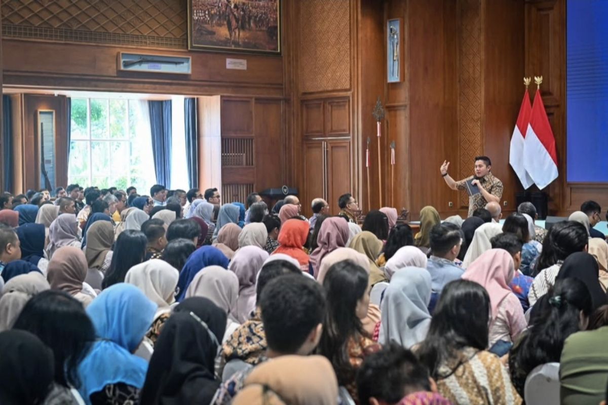 Seskab Teddy galang dukungan pegawai meriahkan Bulan Kemerdekaan