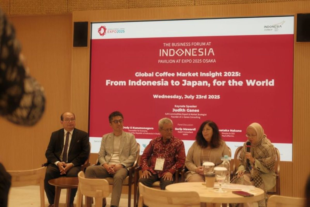 Indonesia siap rebut kembali pasar kopi Jepang lewat forum global