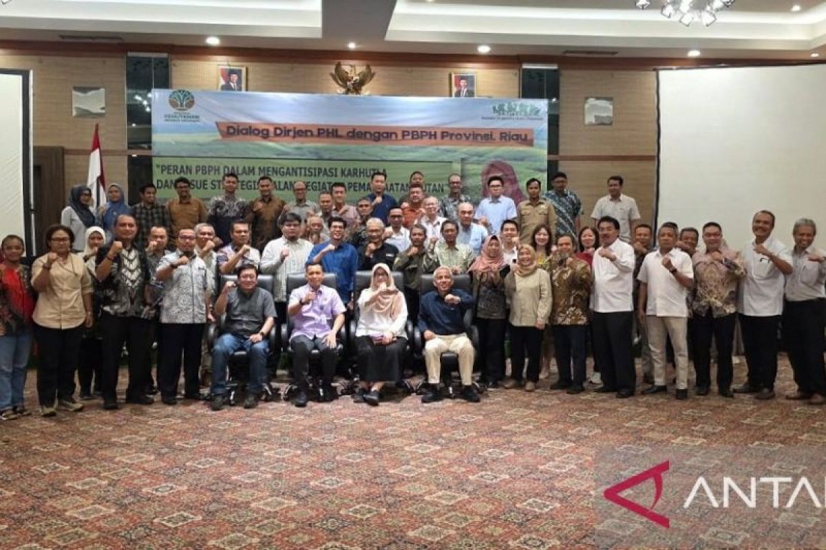 Dirjen PHL bersama APHI Riau gelar dialog atasi karhutla di Riau