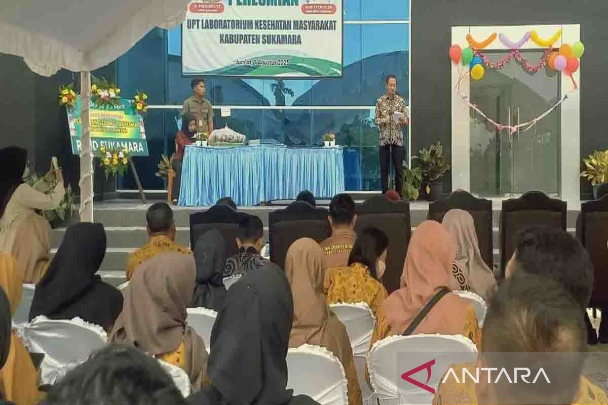 Bupati senang Sukamara akhirnya miliki gedung Labkesmas