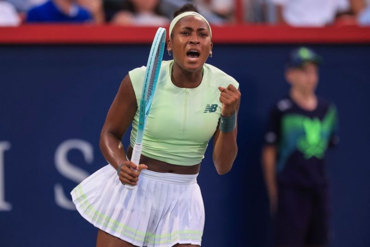 Gauff bertarung sengit demi Bertahan WTA 1000 Montreal
