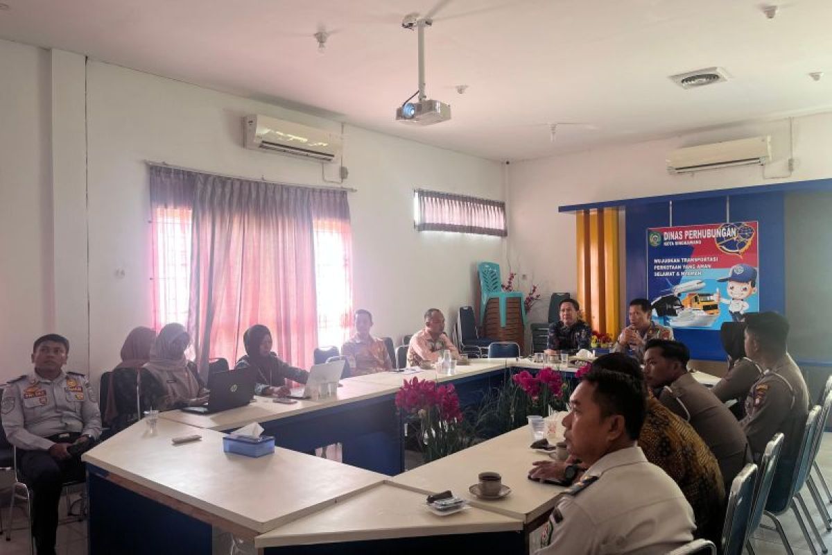 Polres dan Dishub Singkawang gelar uji coba pindahkan lokasi bebas kendaraan