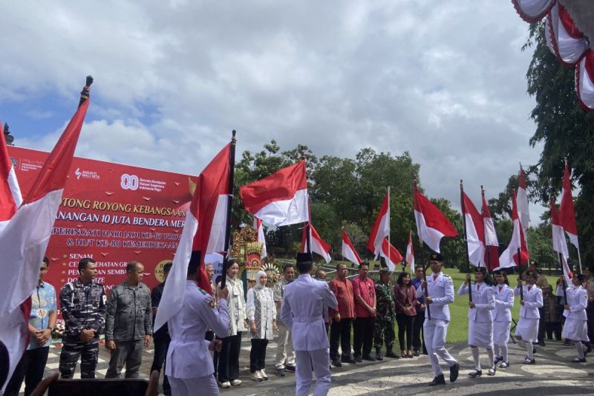 Bali: Govt starts campaign to distribute 10 mln flags for I-Day