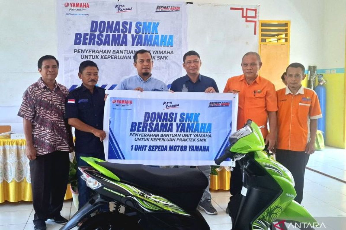 Yamaha semakin memperluas dukungan untuk kualitas pendidikan di Gorontalo