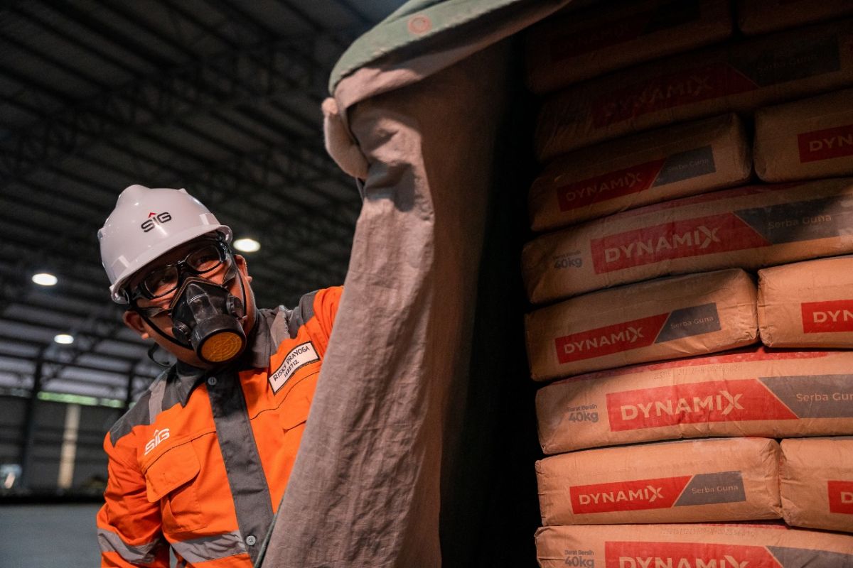 SIG catat 17,3 juta ton penjualan dan Rp15,6 triliun pendapatan