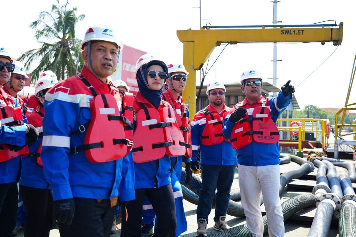 Dewan Komisaris Pertamina Patra Niaga tinjau ketahanan energi di Babel
