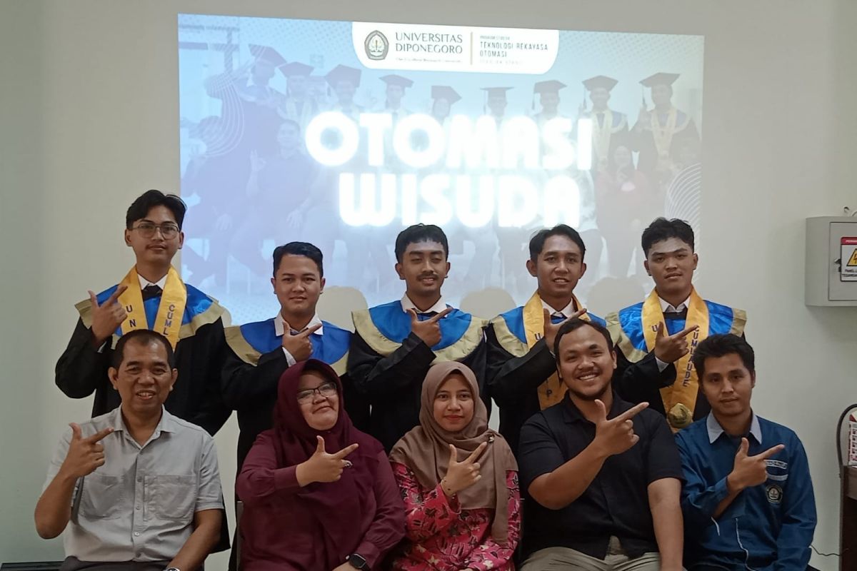 Pelepasan Wisuda Prodi Teknologi Rekayasa Otomasi SV Undip