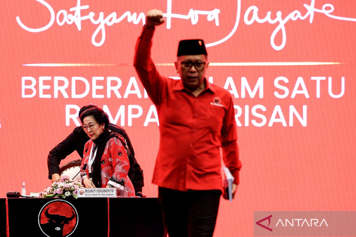 Hasto Kristiyanto ditunjuk kembali menjadi Sekjen PDIP