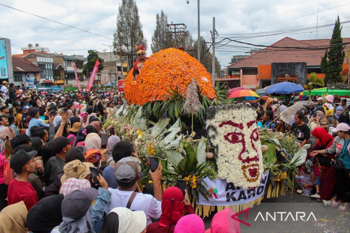 Pemkab Karo: Pengunjung Festival Bunga-Buah 2025 capai 80.000 orang