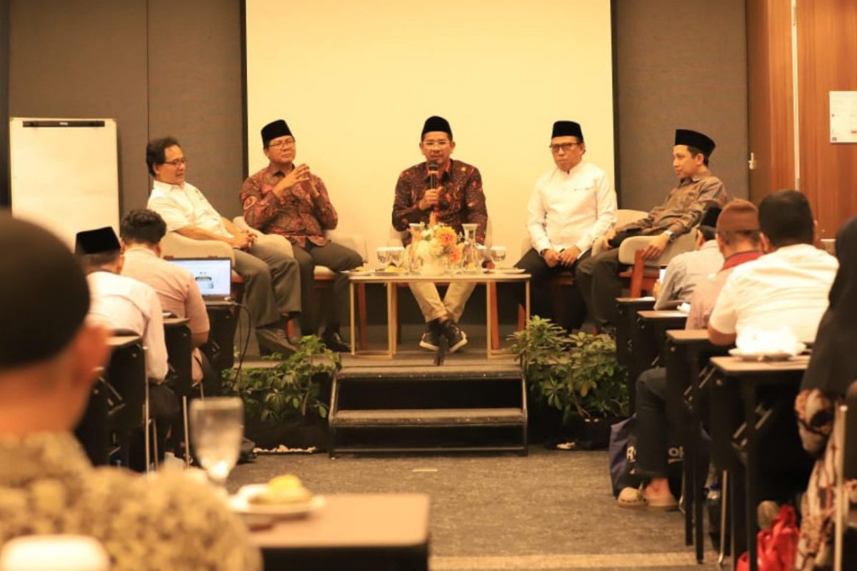 Kemenag-Baznas latih takmir masjid kelola dana bergulir berbasis zakat