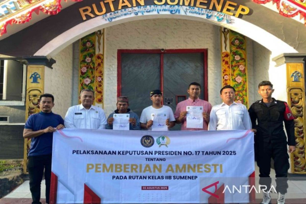 Sebanyak 11 narapidana di Madura terima amnesti