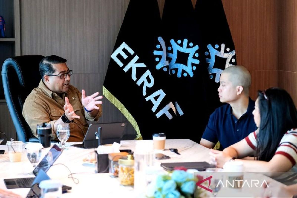 Kemenekraf jajaki kolaborasi akselerasi industrialisasi konten kreatif