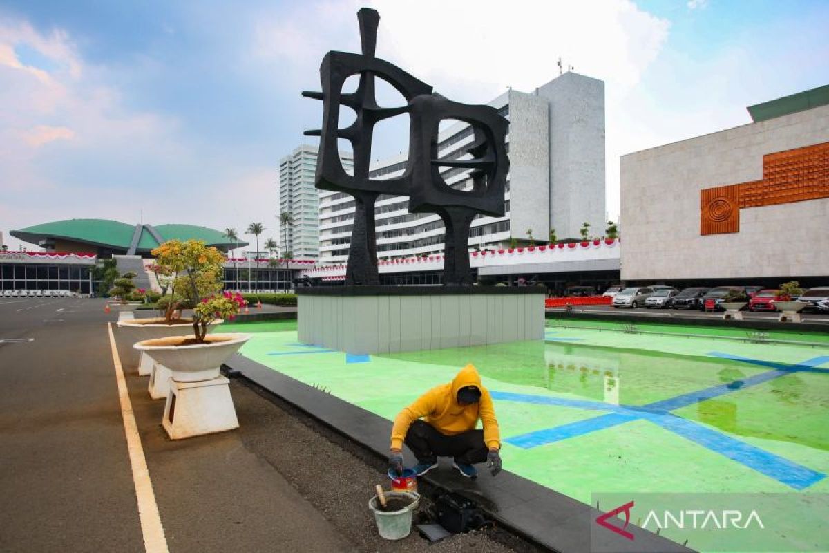 Efisiensi energi, Gedung DPR berlakukan pemadaman lampu