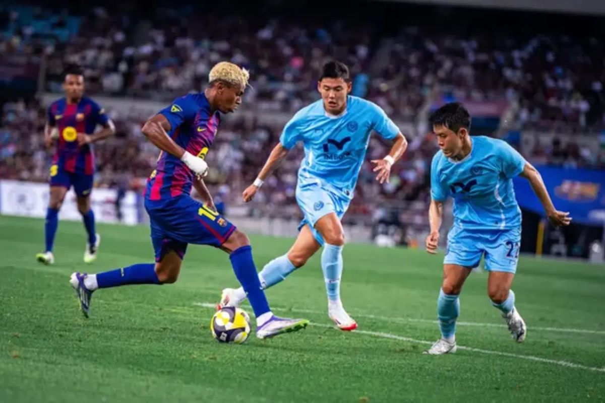 Rashford cetak gol, Barca akhiri tur Asia dengan menang 5-0 atas Daegu