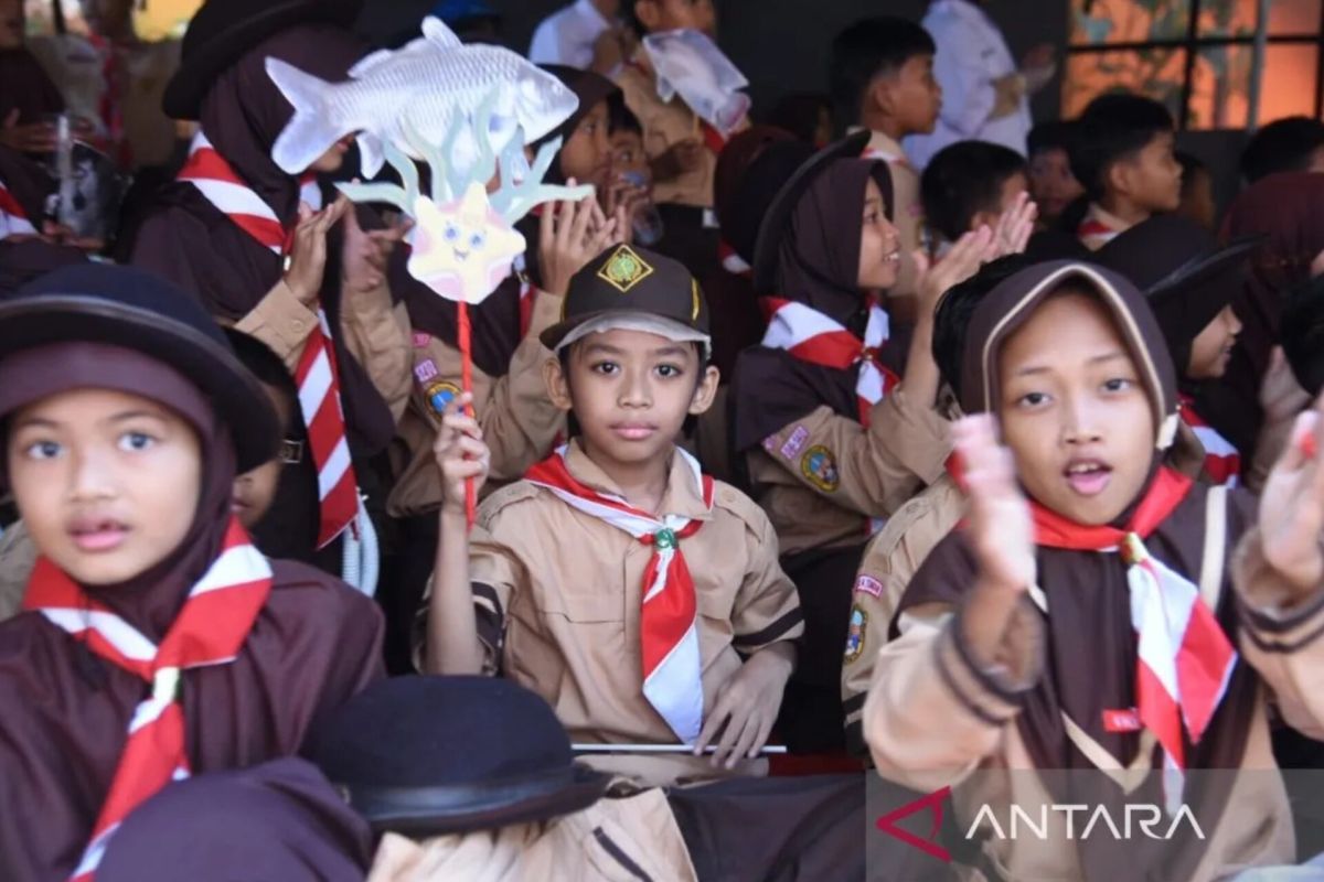 Ribuan pelajar dan balita jadi sasaran kampanye Gemarikan di Jaksel