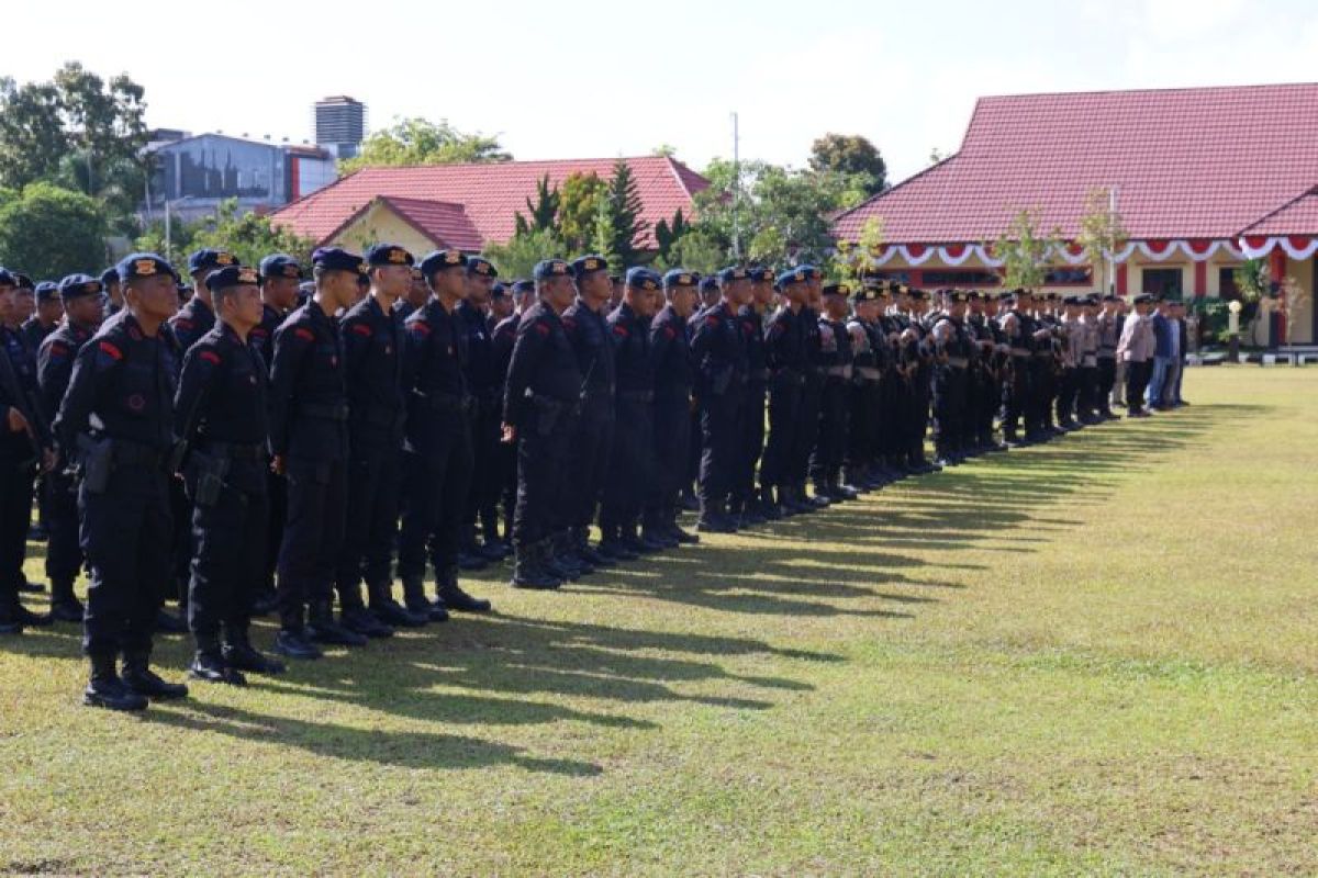 Polda Kalteng tugaskan 403 personel kawal PSU Barito Utara