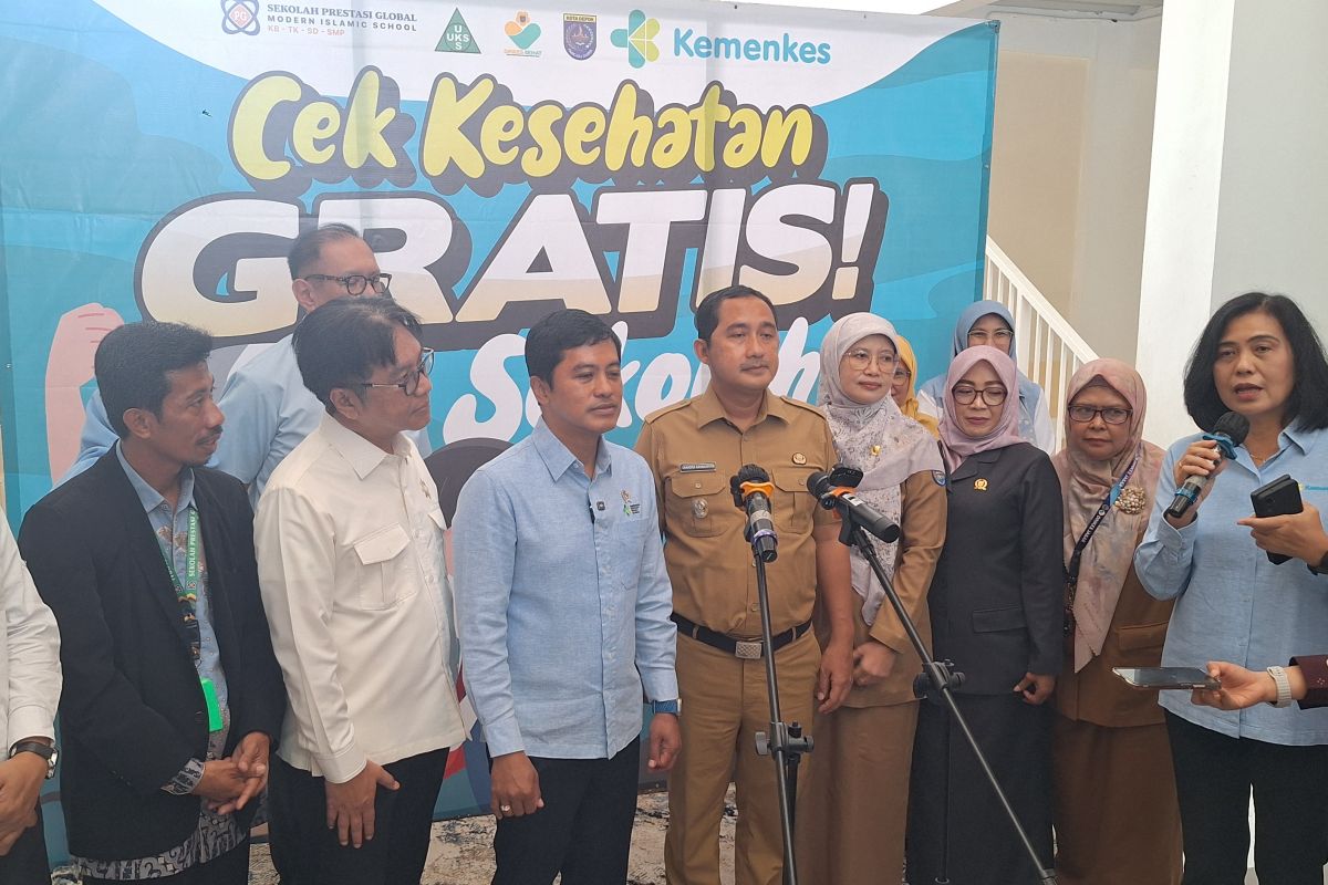 Wamenkes: Pelaksanaan CKG bagi pelajar di Depok menyenangkan