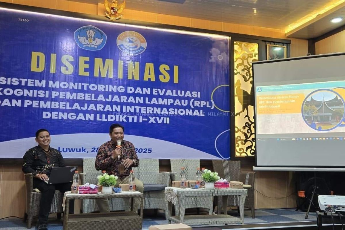 LLDIKTI Wilayah X ikuti diseminasi sistem monev Program RPL dan Pembelajaran Internasional