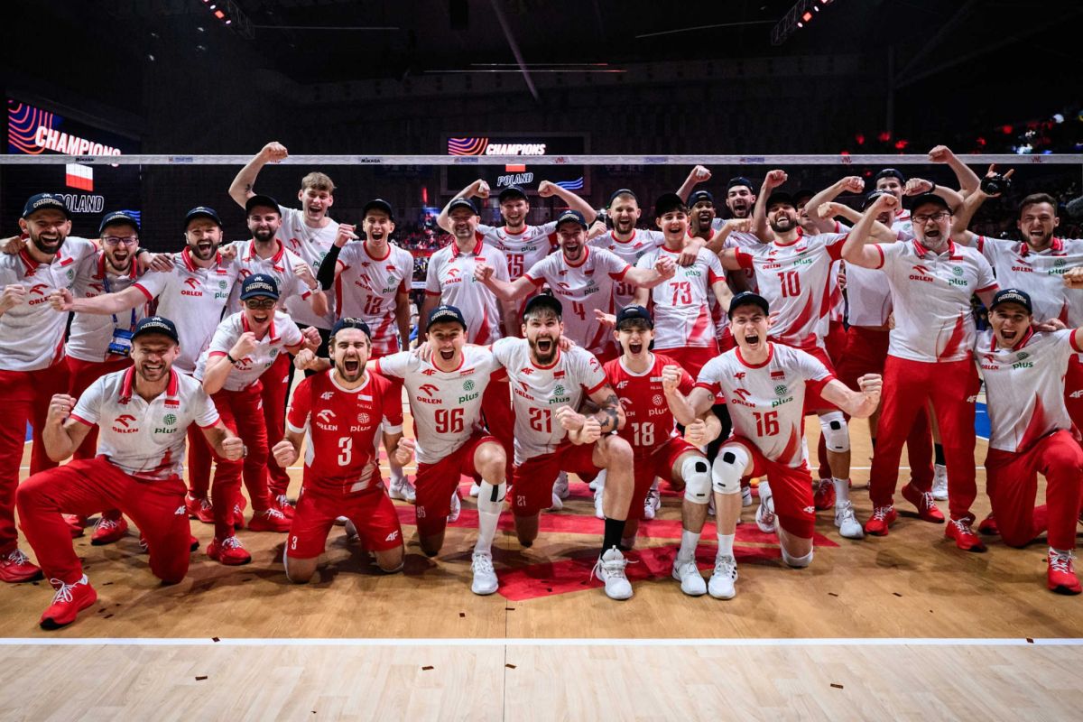 Kalahkan Italia, Polandia juara VNL Putra 2025