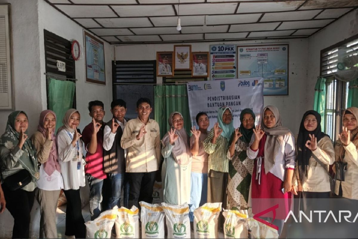 Bulog: Penyaluran beras bantuan pangan di OKU Raya tuntas 100 persen