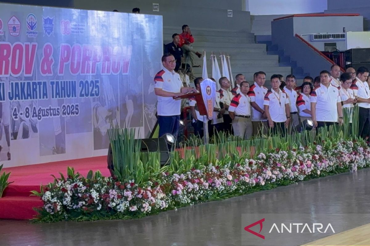 Pramono resmi buka Popprov dan Porprov DKI Jakarta 2025
