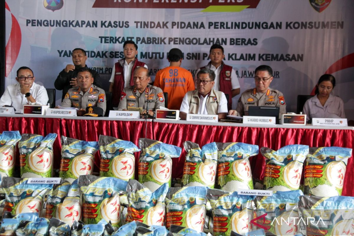 Premium rice scandal: East Java Police bust 12.5-ton operation