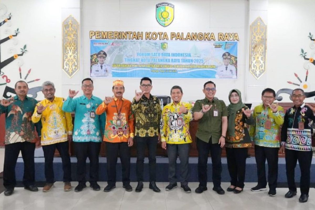 Pemkot Palangka Raya perkuat tata kelola data yang mudah diakses