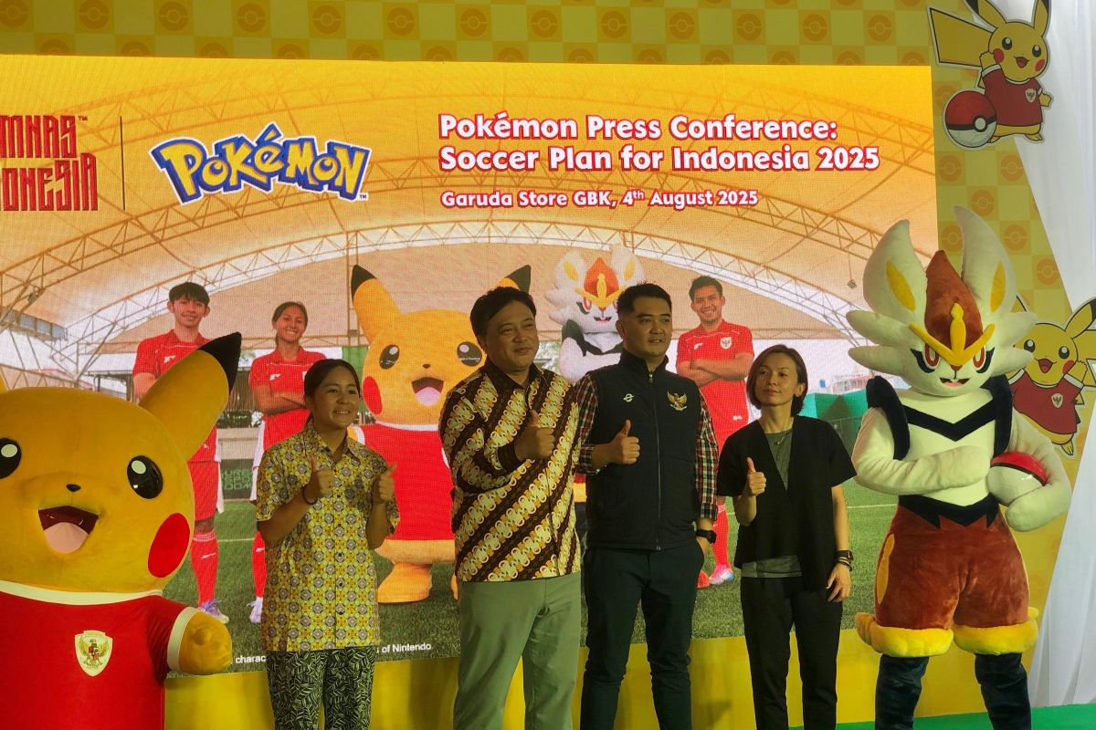 Pokemon hadirkan kolaborasi spesial untuk laga timnas U-23 Indonesia