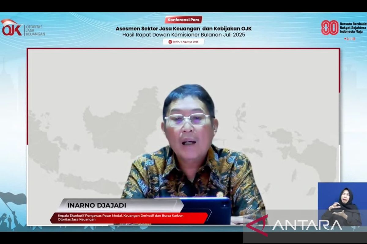 OJK nilai net sell asing bagian dari rotasi portofolio global