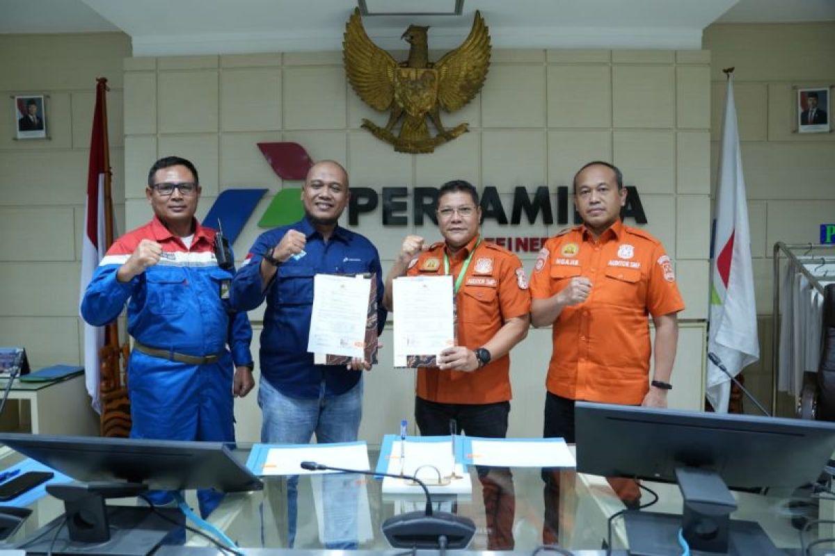 Kilang Pertamina Plaju raih predikat Gold berkat penerapan sistem manajemen pengamanan jaga Obvitnas