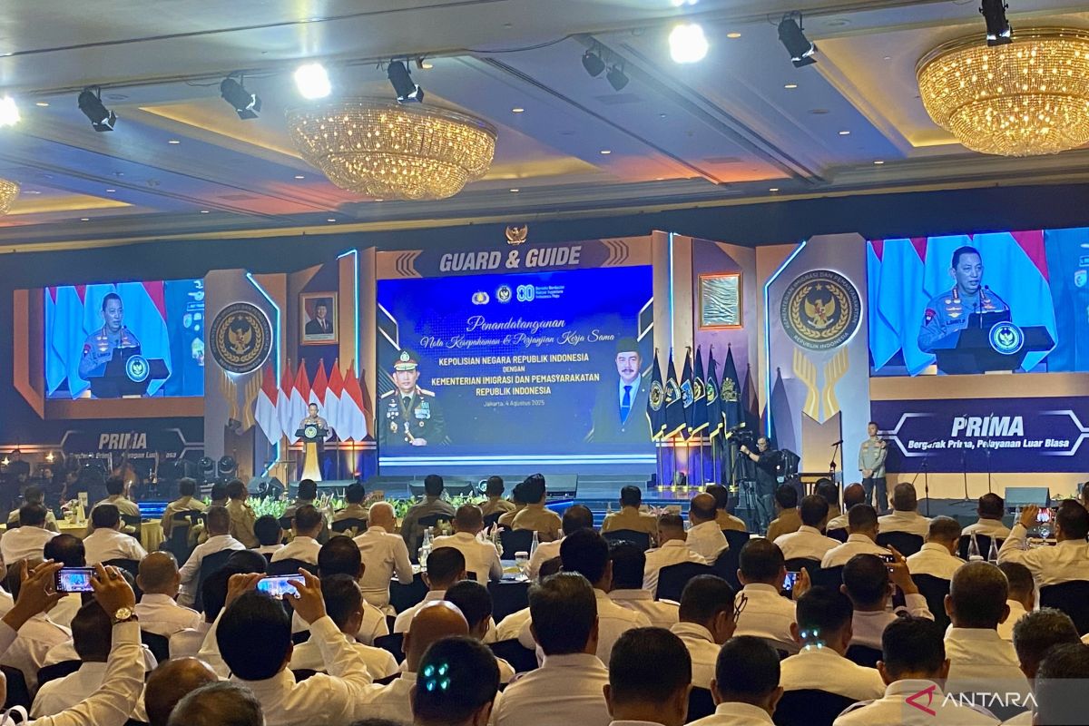 Kapolri bicara dinamika global-kejahatan transnasional di rakor Imipas