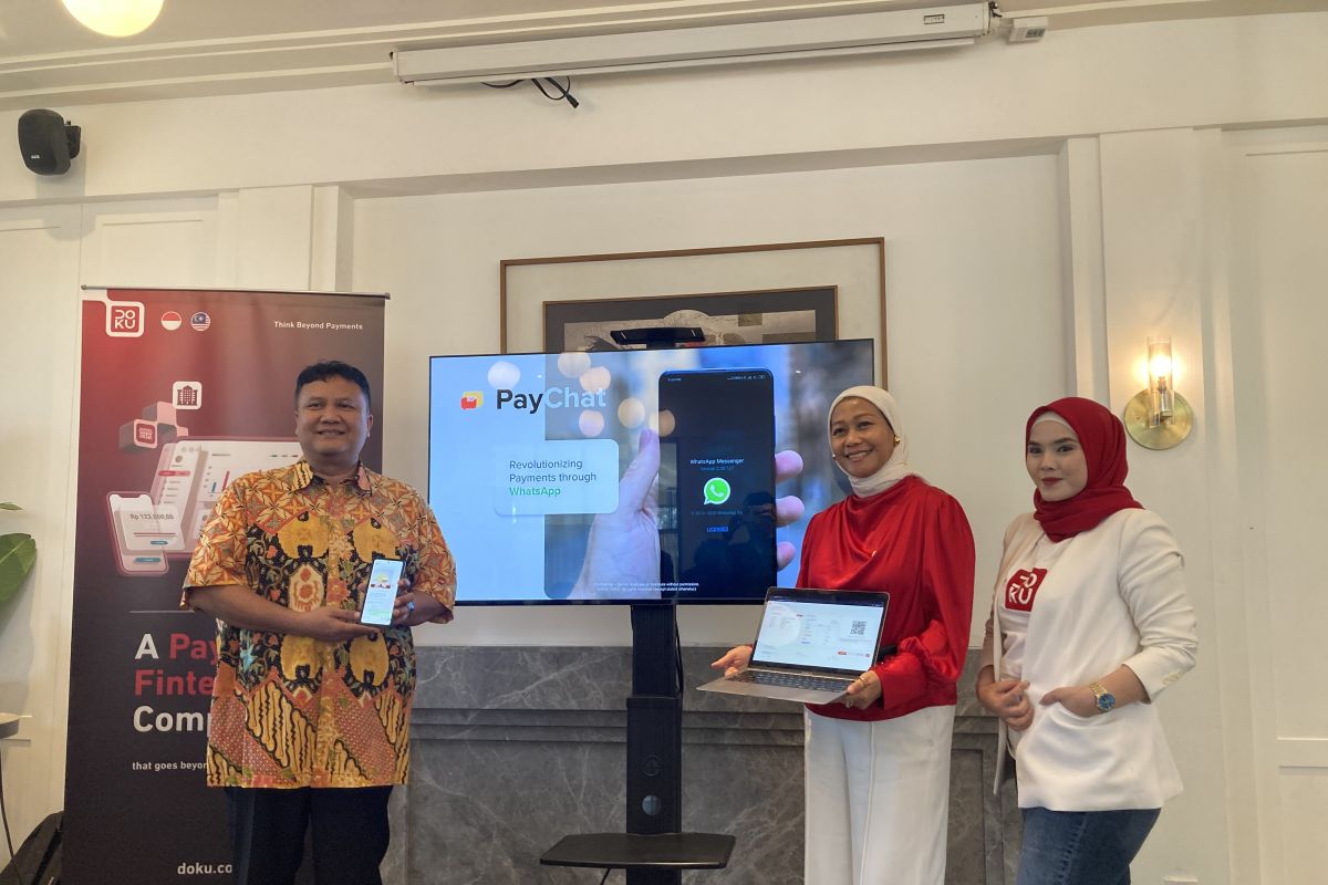 DOKU rilis fitur PayChat untuk pembayaran langsung dari WhatsApp