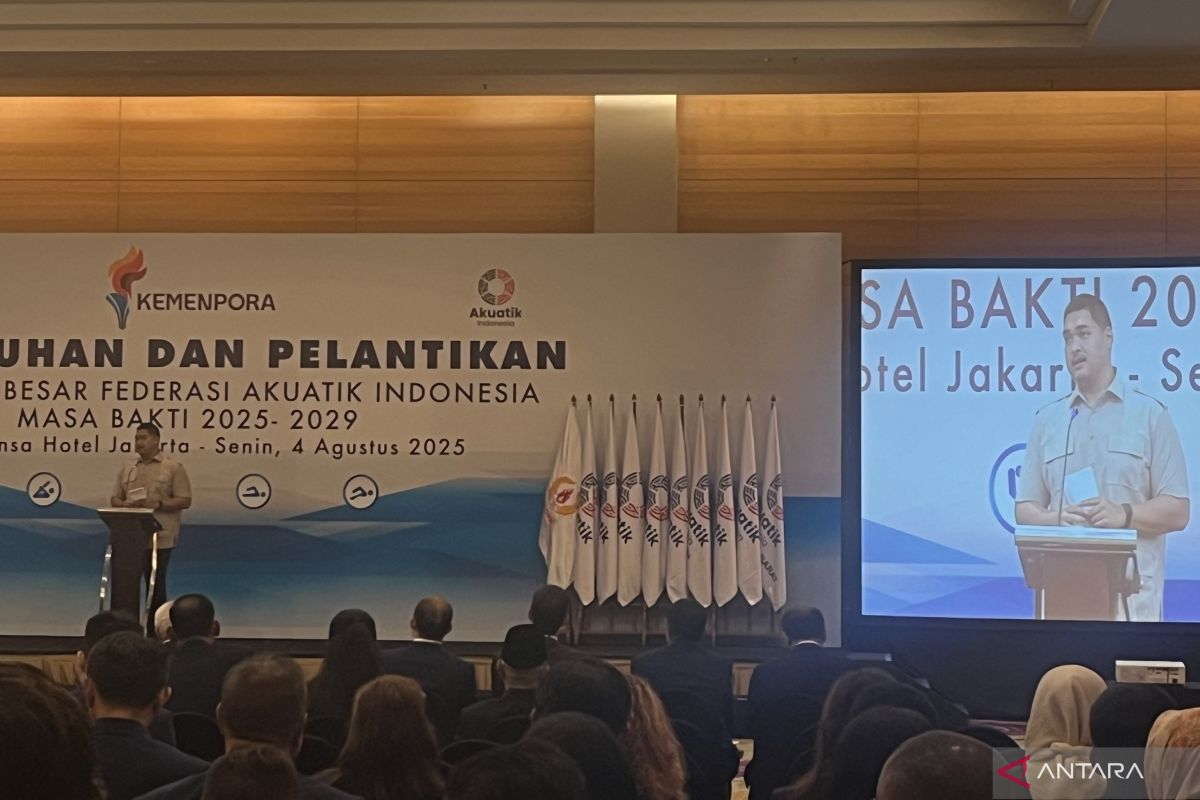 Menpora ungkap tiga poin dukungan pemerintah untuk Akuatik Indonesia