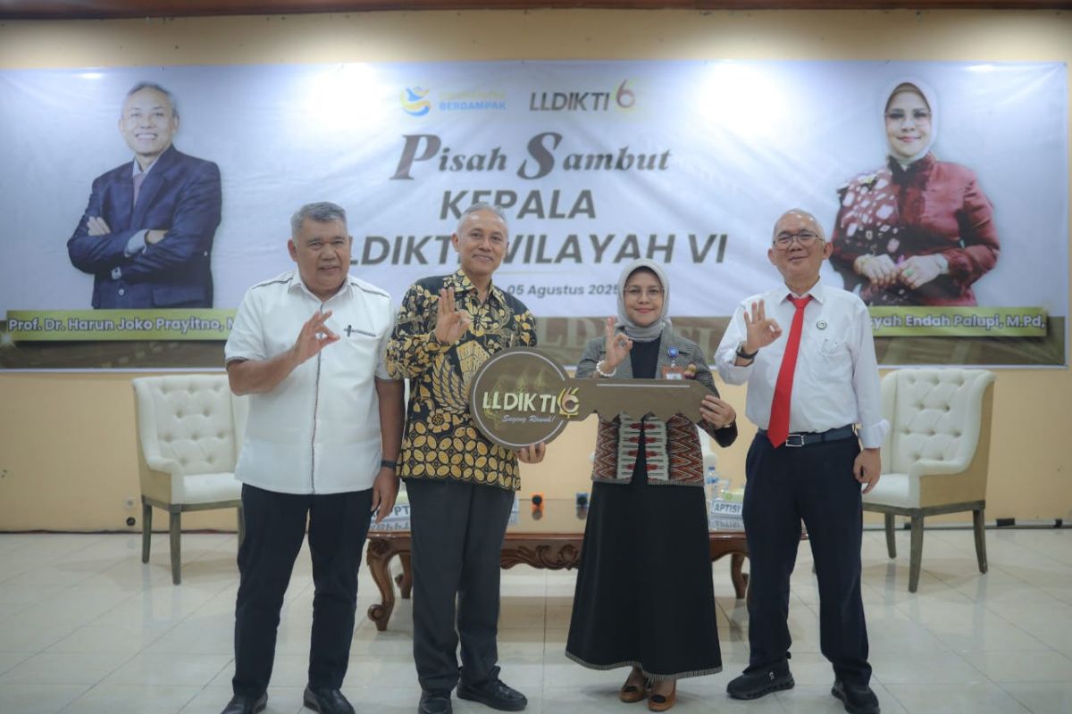 Prof. Harun Joko Prayitno akhiri tugas Plt. Kepala LLDIKTI VI