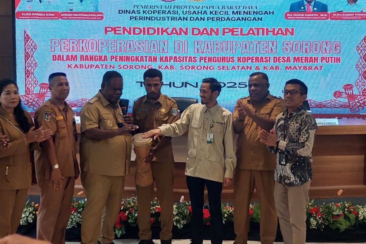 Papua Barat Daya tingkatkan kapasitas pengurus Kopdes Merah Putih