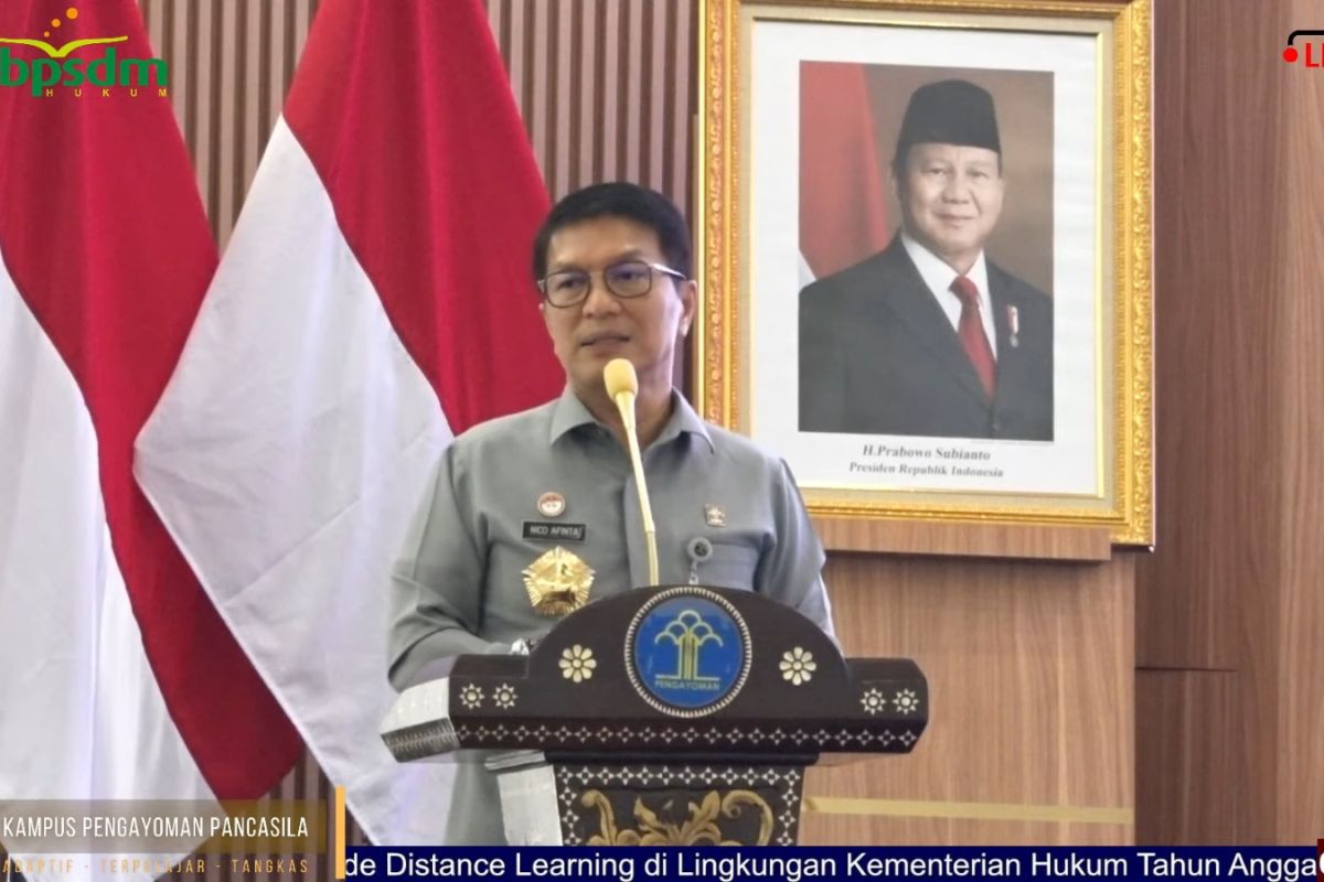 Buka Latsar CPNS 2025, Sekjen Kemenkum ingatkan profesionalisme