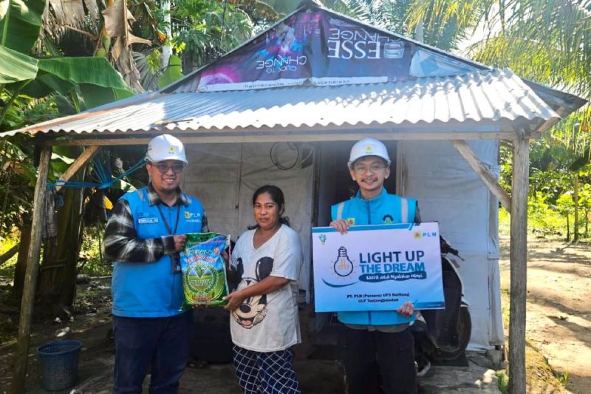 PLN ULP Tanjung Pandan wujudkan akses listrik merata lewat program 