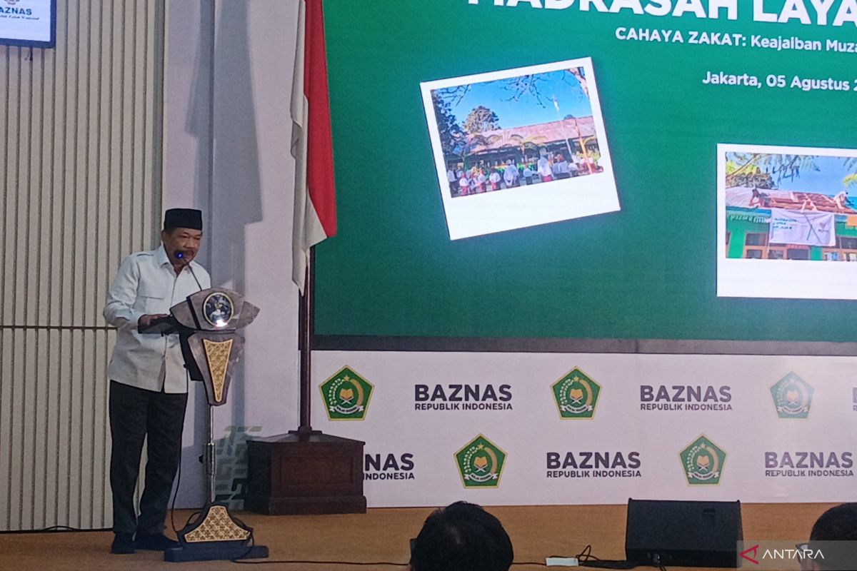 Baznas revitalisasi seribu madrasah lewat Madrasah Layak Belajar