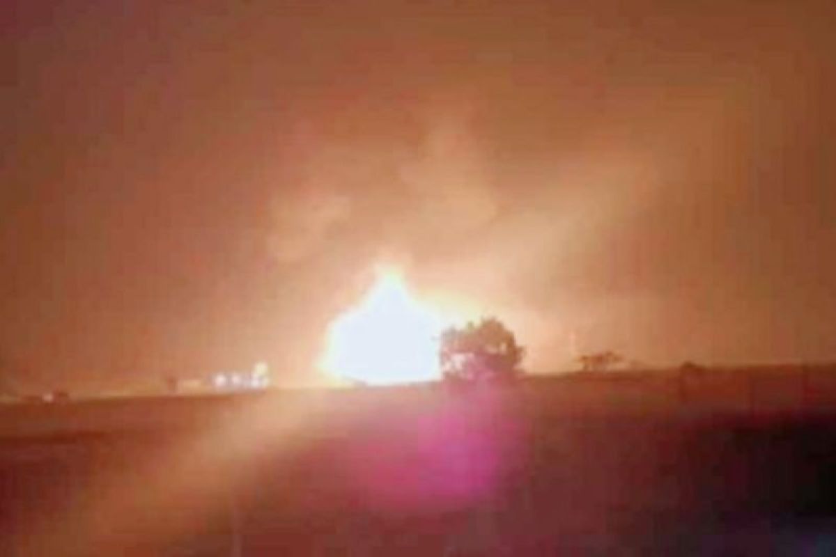 Api akibat ledakan di sumur minyak di Subang berhasil dipadamkan