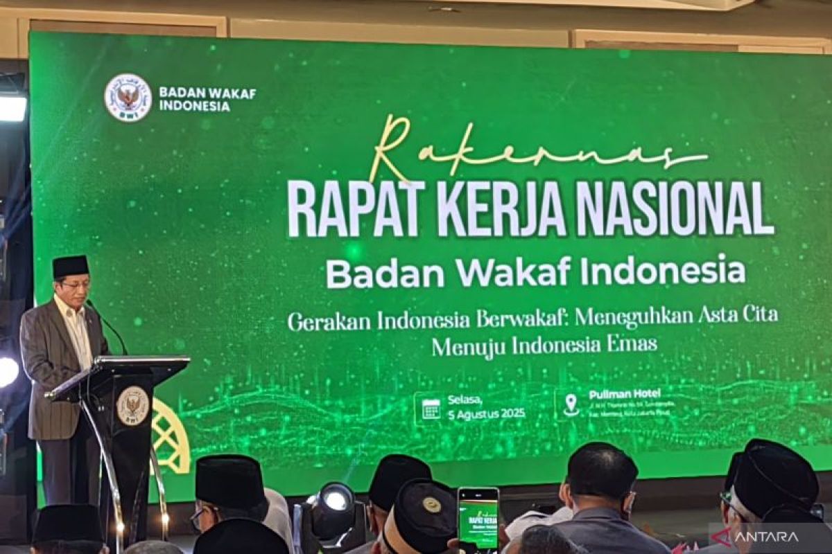 Menag nilai wakaf uang bisa jadi kekuatan ekonomi umat