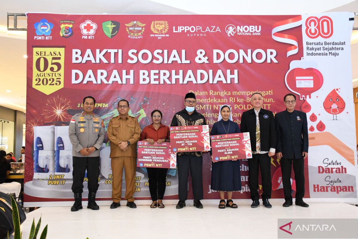 Polda dan PSMTI kumpulkan 310 kantong darah dalam bakti sosial