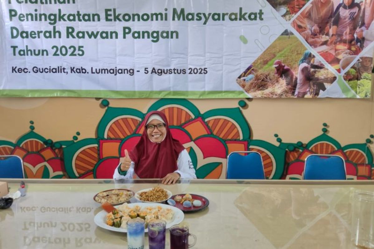 Pelatihan olahan makanan labu siam di daerah rawan pangan Lumajang