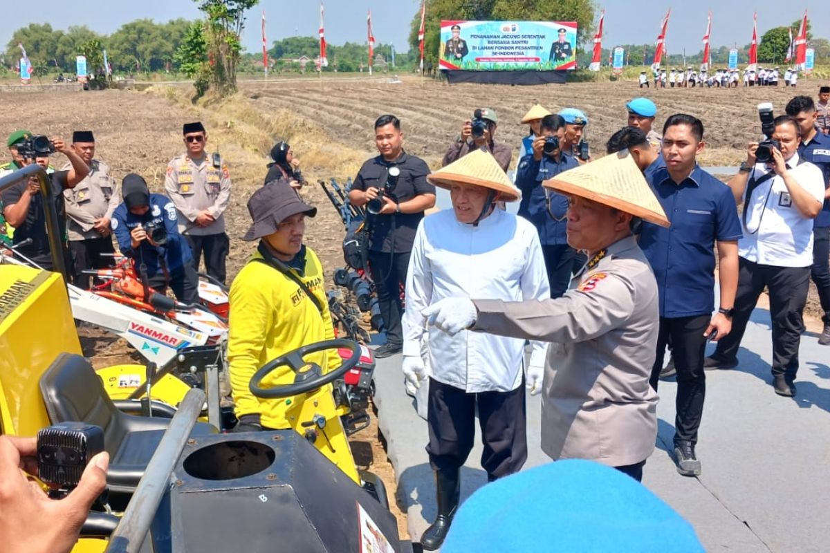 Irwasum Polri apresiasi pesantren ikut dukung ketahanan pangan